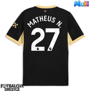 Manchester City Matheus Nunes #27 Venkovní Dres 2026-27 Krátký Rukáv Manchester City Matheus Nunes #27 Venkovní Dres 2026-27 Krátký Rukáv